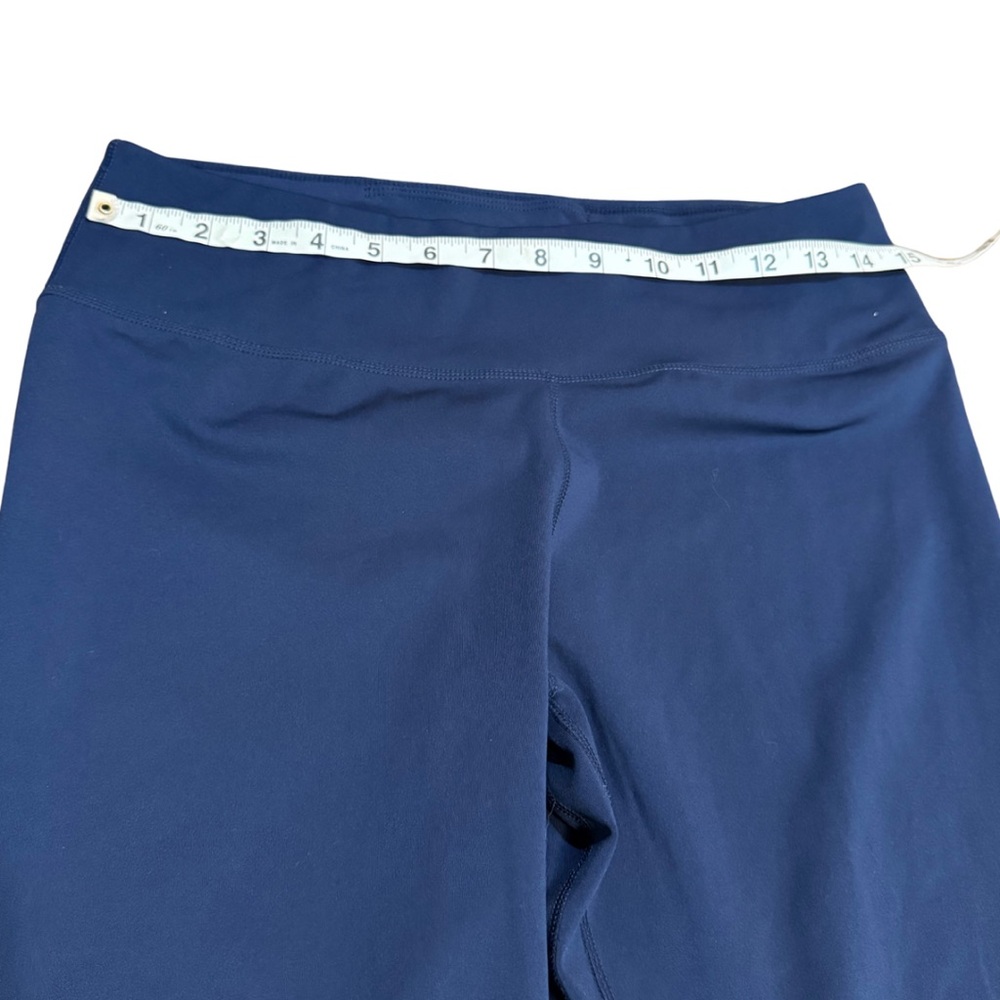Nike Pro Blue Capri Leggings Women’s Large Dri Fit Training Tights - Picture 4 of 11